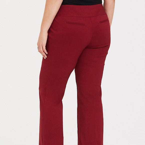 torrid Pants - TORRID SIZE 18 RED RELAXED TROUSER PANTS torrid Pants - TORRID SIZE 18 RED RELAXED TROUSER PANTS